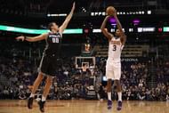 Ariza joined the Phoenix Suns last summer